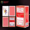 Miaoji Premium Guandan Playing Cards for Tournaments, Strong Elasticity, Red, 10 Decks, NO.92