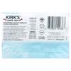Kirk'S, 100% Premium Coconut Oil Castile Bar Soap, Fragrance Free, 3 Count, 113G (4Oz) Each