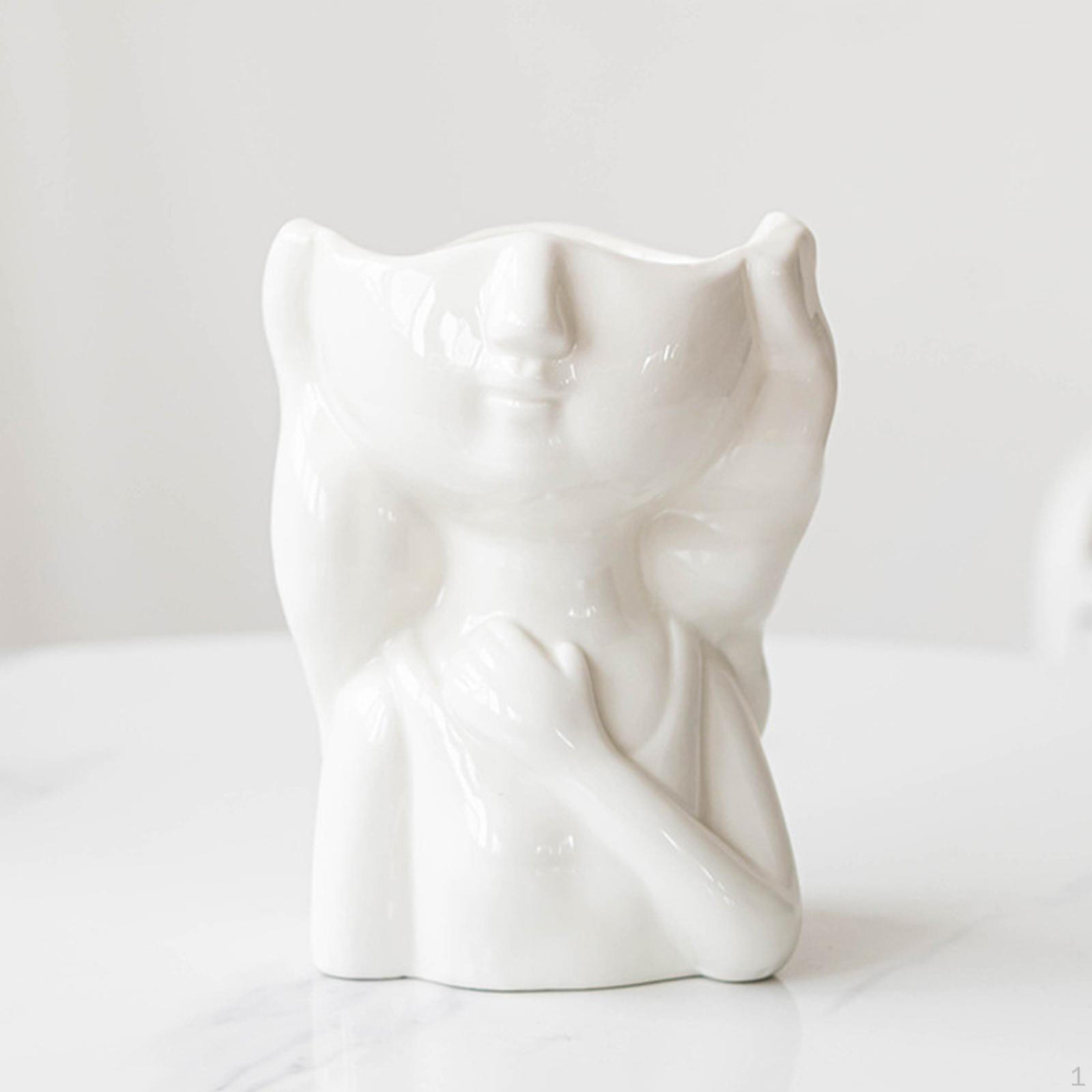 

Flower er Cute Vase for Indoor Home Desktop Decoration girl