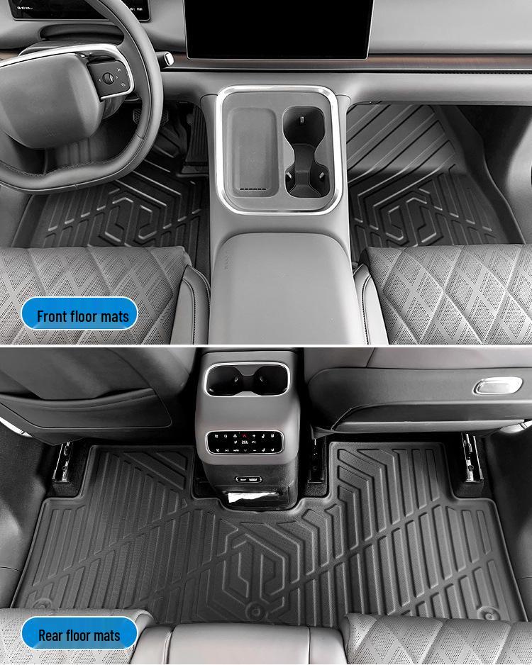 Dedicated TPE Floor and Trunk Mats for 2024-2026 Leapmotor C16, Wear-Resistant and Vehicle-Specific.