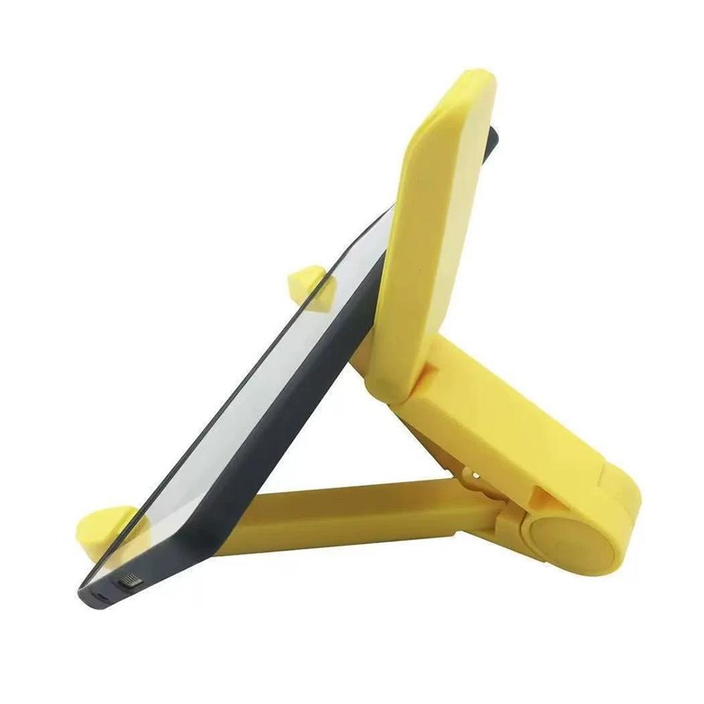 

For iPad Air Pro 4.7 to 12.9 inch Universal Folding Tablet Holder For Samsung Xiaomi Huawei Tablet Holder iPad Accessories жовтий