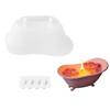Reusable Bathtub Candle Maker Mould Flexible Crafting Tool Food Grade Silicone Materials