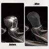 uxcell Shift Knob Interior Gear Shift Knob Decorative Cover Compatible with Toyota 2017 2018 2019 2020 2021 Cover, Protector, Black, C-HR