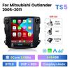 Mitsubishi Outlander Vertical Screen Android Navigation System