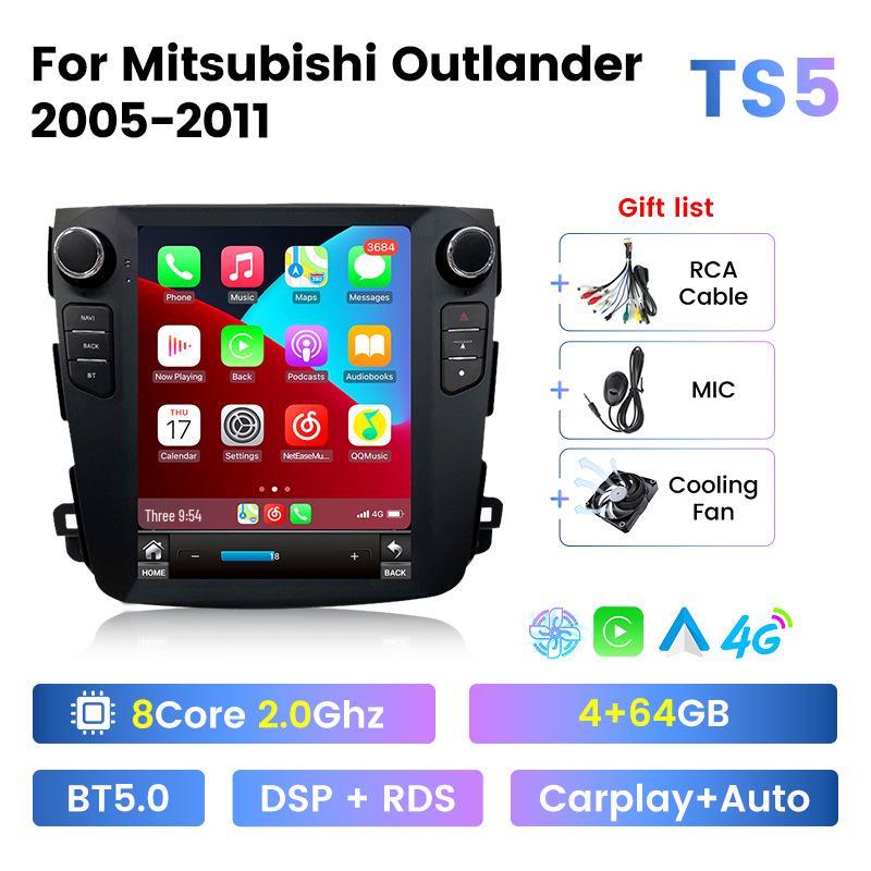 Mitsubishi Outlander Vertical Screen Android Navigation System