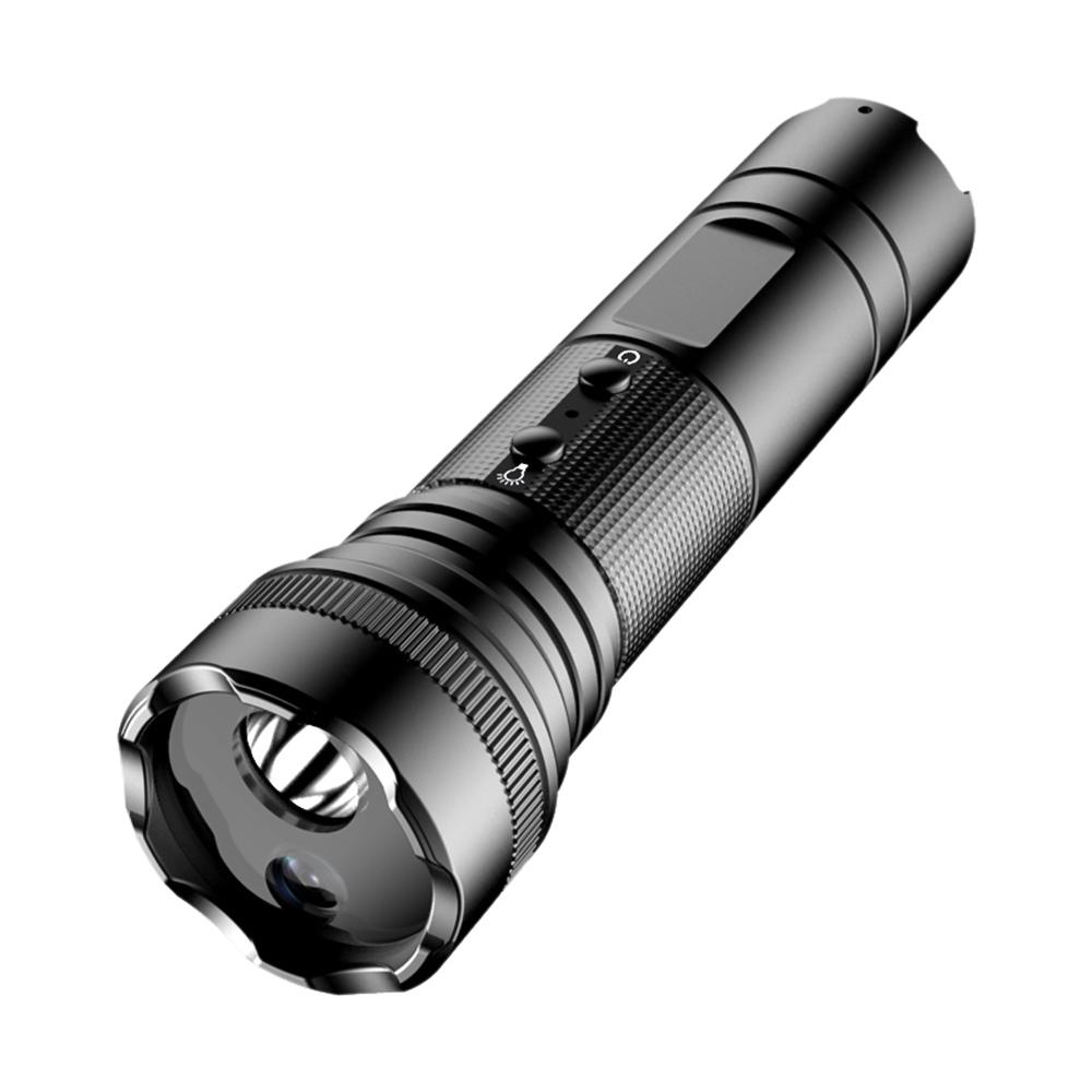 1080P Sports Camera Motorcycle Helmet Camera Bike Camera with Flashlight 5 Light Modes 120 degrees  Wide Angle Lens