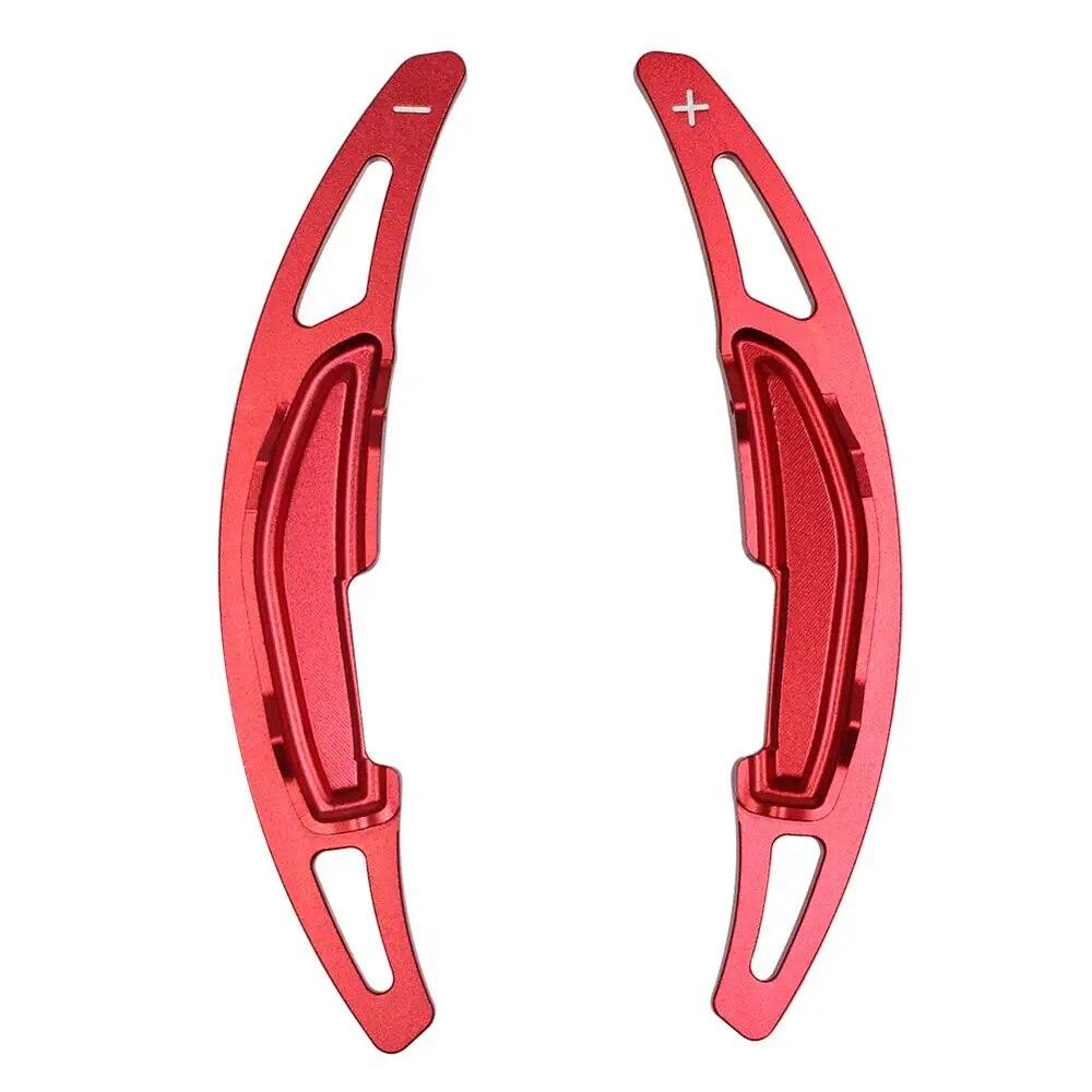 Für BMW M2 F87 M3 F80 M4 F82 M6 F06 F12 2016 2017 Lenkrad Schalthebel Paddle Verlängerung Aluminium Legierung abdeckung Trim 2PCS