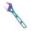 SK11 (SK11) SPIDER Wide Adjustable Wrench Rainbow Colored Titanium Wide Mouth Width 36mm SPD-36WMP