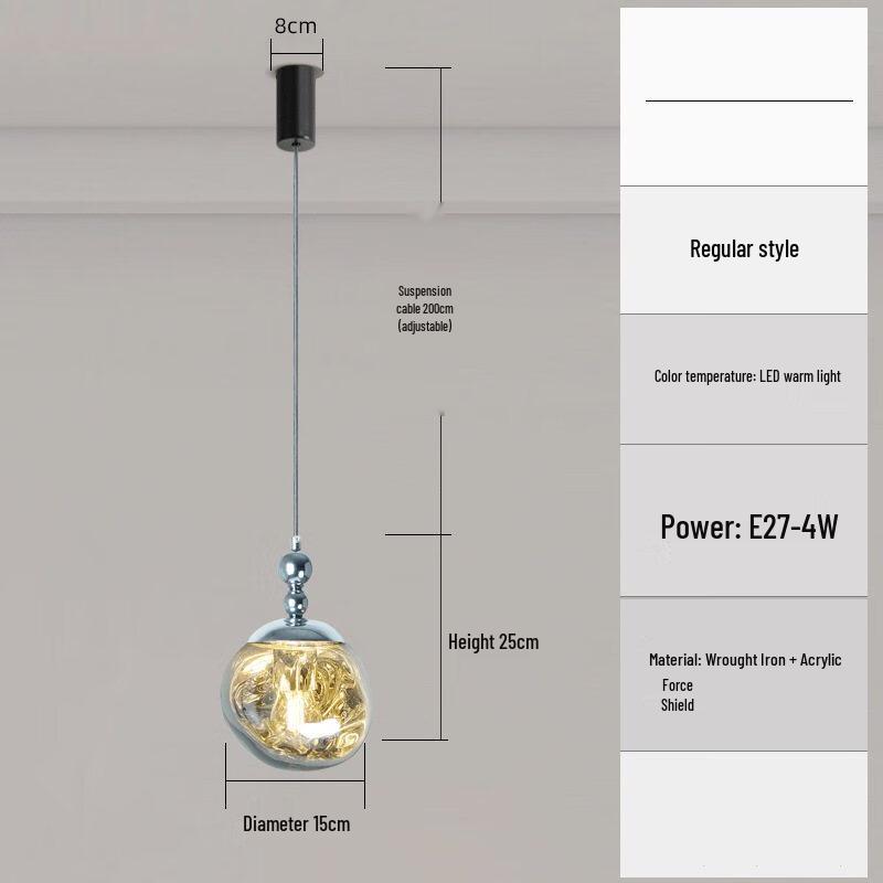 Creative Adjustable Lava Pendant Light
