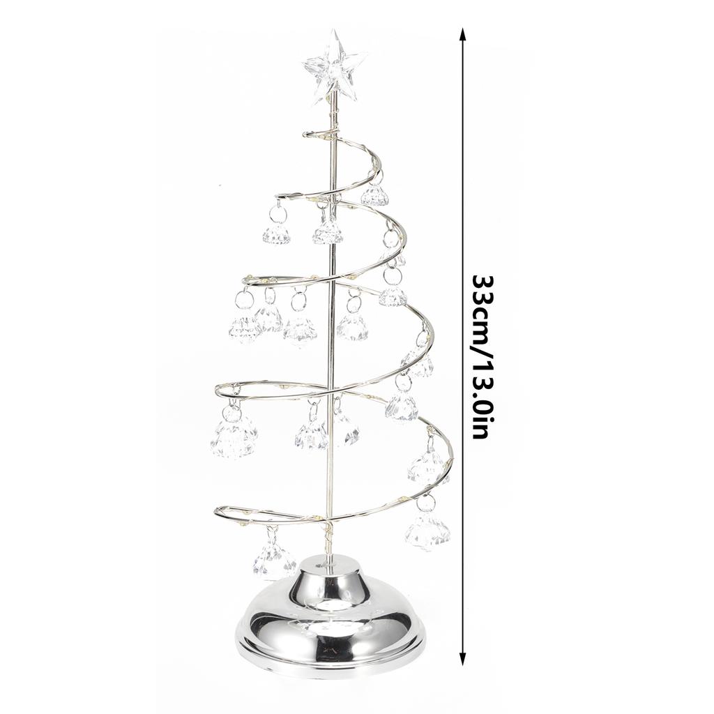 LED Christmas 27LED Battery Operated Night Light with Sparkling Pendants for Home Bedroom Party Decoration