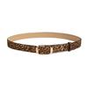 Belt Women's Instagram Style New Korean Version Versatile Fashion Decoration Jeans Retro Leopard Print Thin Belt Women
