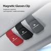 Car Glasses Clip Sun Visor Sunglasses Ticket Card Holder For Citroen C5X e-C4 X e-C3 C4 C3 C5 C-Elysee C-Crosser Berlingo C1 C6