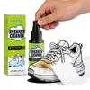 Limpiador Profesional de Zapatos Kit de Limpieza para Zapatillas Espuma Suave Eliminador de Amarilleamiento Eliminador de Manchas Blancas 100ml Con Paño Seguro para las Manos