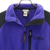 L.L.Bean 80s 90s Made in USA Old Fleece jacket S purple Outdoors Women Used
