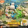BLOKEES Original POKEMON Snorlax Lucario Scyther Cinderace Charizard Klassisch Spezielle Effekte Zubehör Actionfigur Spielzeug Geschenk