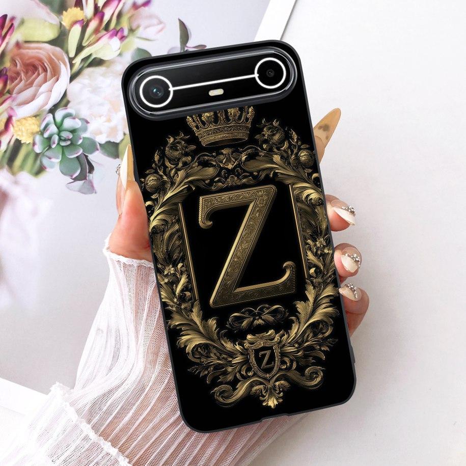 For Tecno Pova Slim Case Luxury Crown Letters Funda Soft Silicone Phone Cover For Tecno Pova Slim 5G Coque KM9 Shockproof Bumper