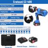 EZ-300 EZ-400 Electric Hydraulic Plier Rechargeable Hydraulic Crimping Plier w Battery Cable Copper Aluminum Terminal Crimp Tool