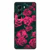 Per Custodia Infinix Hot 50 5G Fiori Morbido Silicone TPU Antiurto Custodie per Telefono per Infinix X6720 Animali Lupo Cool Copertura Protettiva