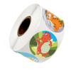 50-500pcs Animals cartoon Stickers for kids classic toys sticker school teacher reward sticker Various Dinosaur designs 1 inch