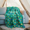 Personalized Custom Name Blanket - Animal Crossing Print Design,Blanket for Sofa,Bed,Travel,Camping - Soft and Warm, Great Gift