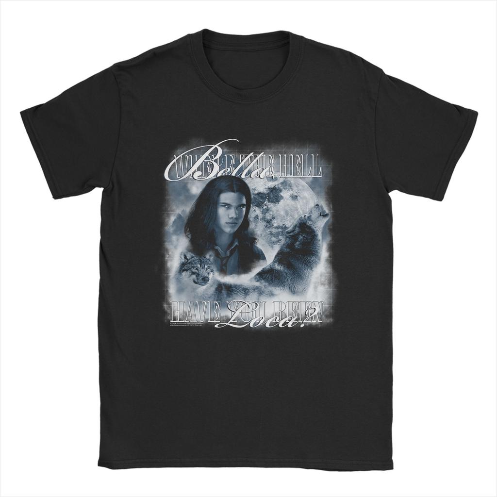 Forks Washington Camiseta Vintage Unissex Camisetas Vintage Crepúsculo Camiseta Hipster de Verão com Gola Redonda Design Roupas Oversized