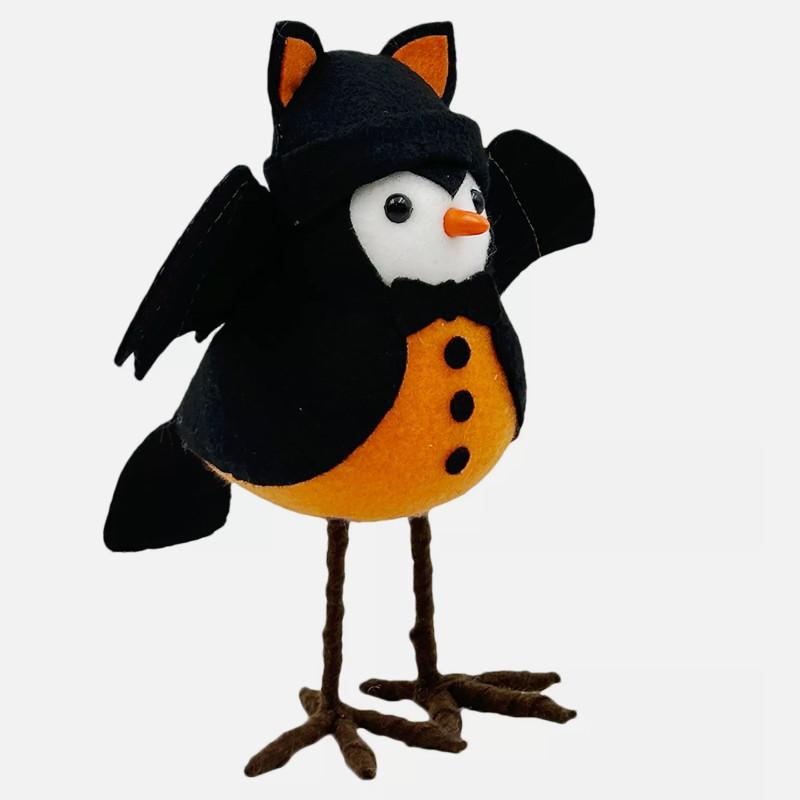 

Horror Felt Birds Halloween Figurines Hyde Spider Bat Bird Decoration Gift 20cm Bat