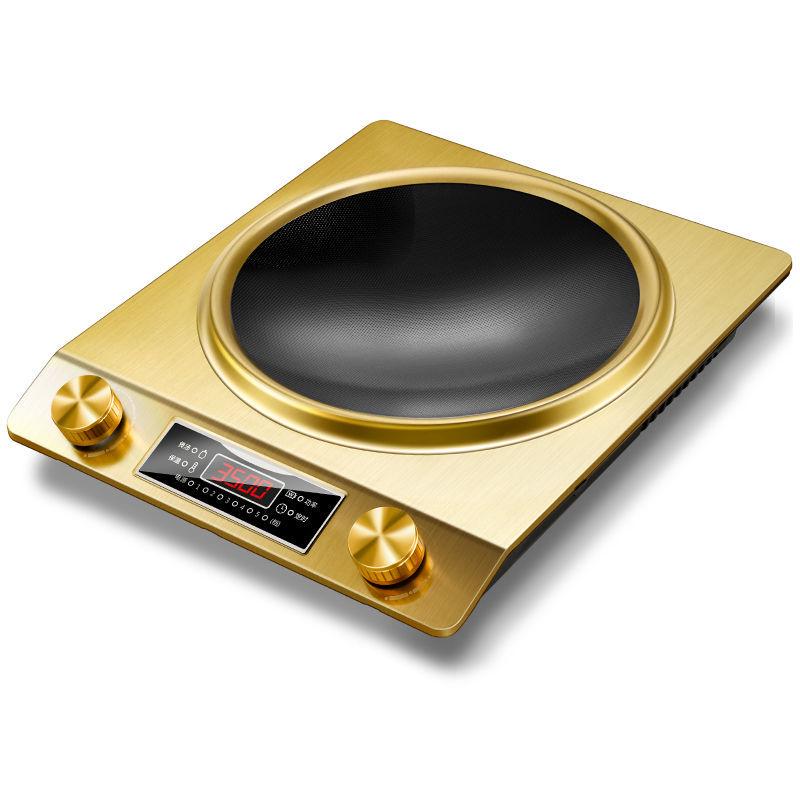 High-Power Induction Cooktop Set with Pot - Electric Ceramic Stove