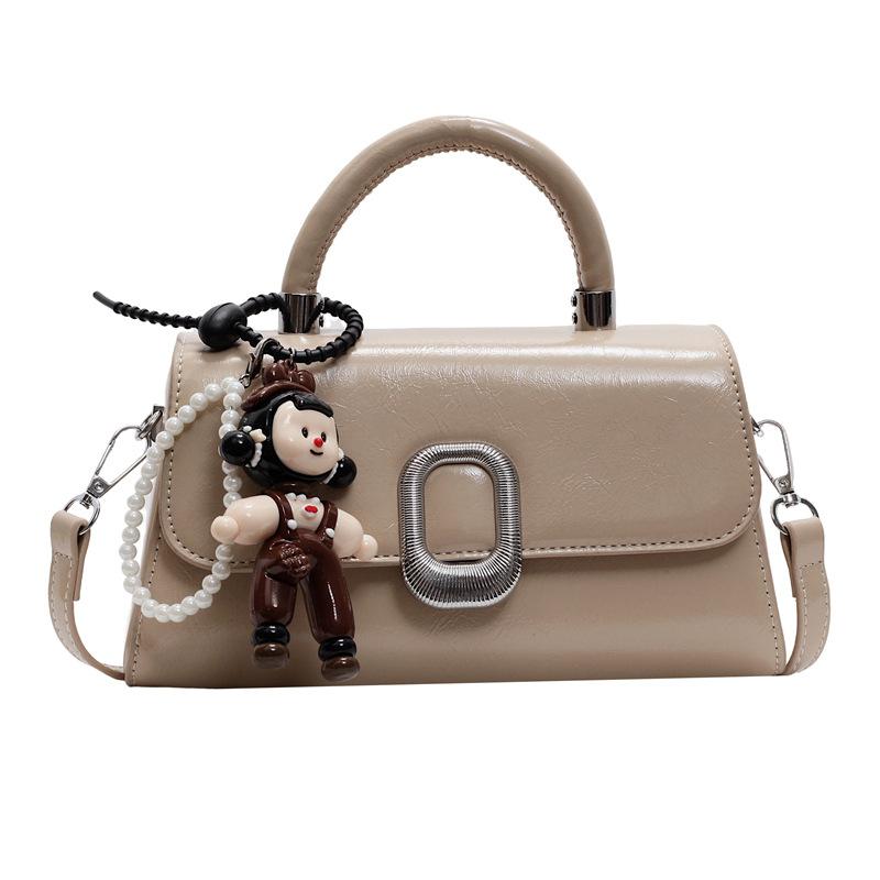 2025 New Hot-selling High-end Temperament Light Luxury Portable Small Square Bag Women's Versatile Fashion Simple Wind Messenger Bag