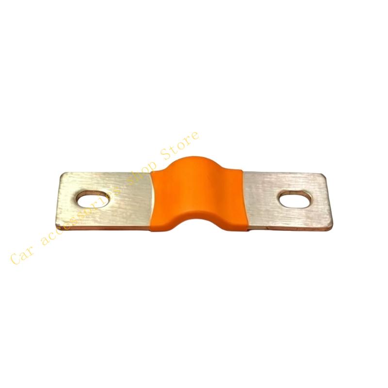 High Strength Battery Flexible Busbar Copper Terminal Connector For Automotive Hole distance 56mm