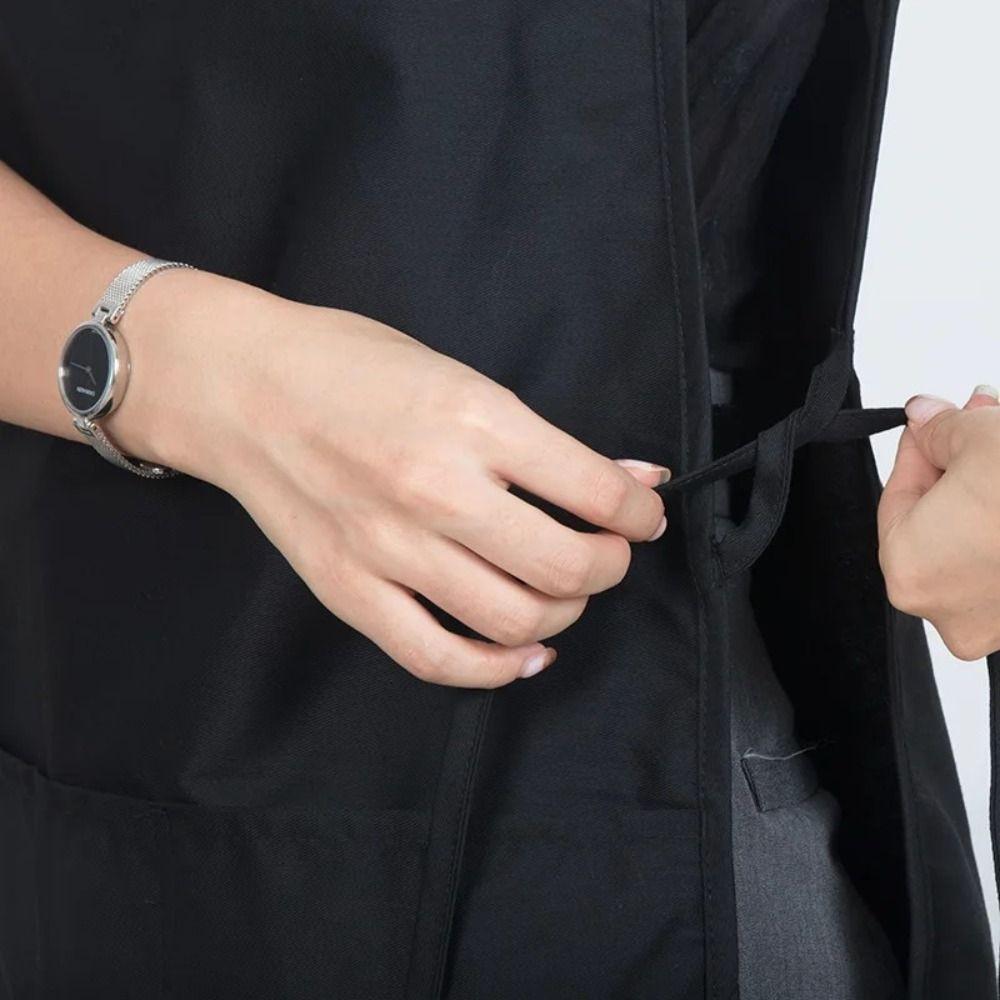 Cleaning Tool Waistcoat Apron Sleeveless Advertising Shirt Uniform Barber Bib  Women