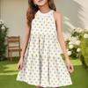 Children's Summer Casual Fashion Round Neck Sleeveless  Dress