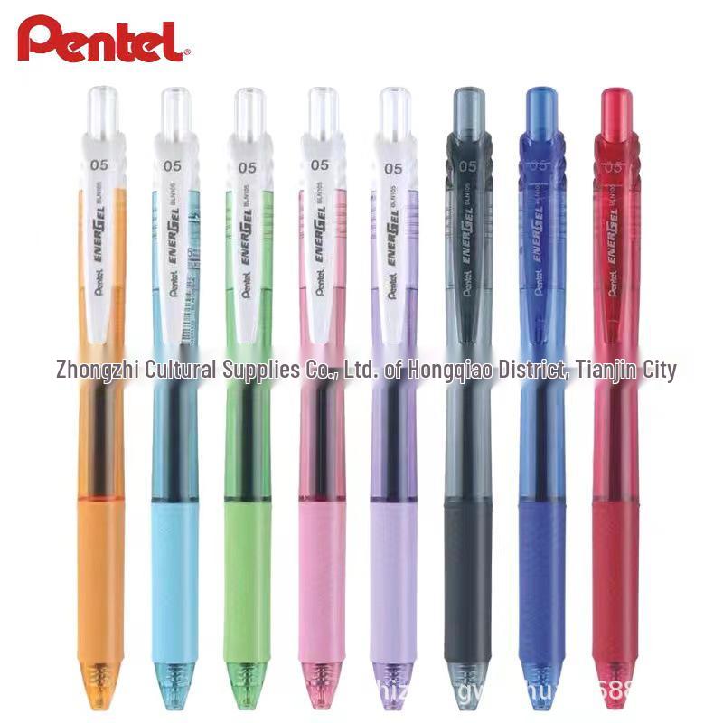 Pentel Paiton BLN105 0.5mm Quick-Dry Gel Pen, Colorful Smooth Click-Type 0.5mm