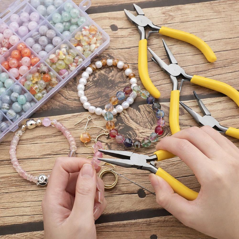 5inch Needle Nose Pliers Precision Effortless Jewelry Pliers Mini Hand Pliers