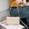 New Women's Luxury Leather Shoulder Bag Vintage Head Layer Leather Camera Bag Women's Elegant Shell Shaped Underarm Handbag