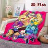Funny school theme 2D Flat Pattern Flannel Blanket High quality All Seasons Warmth and Comfort Perfect for Christmas Gifts.