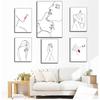 Figure Body Hand Posters and Print for Living Room Abstract Lady Line Drawing Picture Home Decor Nordic Canvas Painting Wall Art