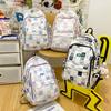 Japanese School Bag Female College Student Cute Graffiti Backpack Fashion Computer Bag Junior High School Student Travel Backpack Tide