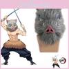Autentisk Anime Demon Slayer Kimetsu No Yaiba Hashibira Inosuke Svine-Cosplay Maske Ideel til Kostumefester
