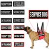 Pet Velcro Carrier Letter Embroidery Conspicuous Notice Badge Dog Supplies Decor