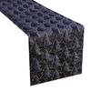 Christmas Table Runner 3D Xmas Tree Table Runner Thickened Sequin Tablecloth for Holiday Home Farmhouse Dining Table Decor