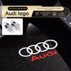 For Audi A4 B5 B6 B7B8 A1 A3 8V 8P 8L A6 C5 C6 C7 A5 A7 A8 Q3 Q5 Q7 TT S3 S6 Sline Quattro Led Car Logo Laser Welcome Door Light