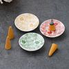 Ceramic Cone Incense Tray Cone Insences Burner Holder Home Ornament Holder Decorations Candle Holder Tower Incense Tray