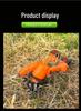 Portable Wireless Electric Tiller: Handheld Lithium Micro Tiller with Extension for Home Gardening