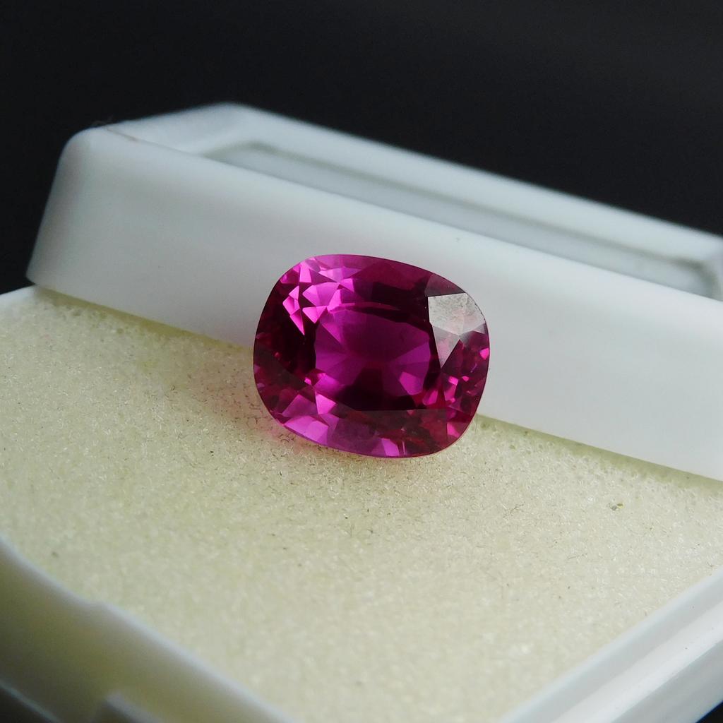 Natural Pink Sapphire Loose Gemstone Cushion Cut 10.95 Ct Engagement September Birthday Birthstone