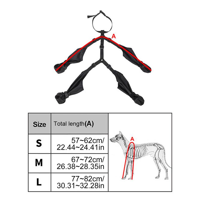 Dog Boot Leggings Waterproof Adjustable Dog Boots Pet Breathbale Shoes For Outdoor Walking Snow Hiking Pet Paws Protector