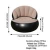 Inflatable Flocking Lazy Sofa Seat for Living Room