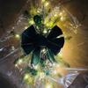 Christmas Stair Bow Ornament Nordic Home Decor New Party Atmosphere