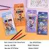 Zootopia 12-Color Cartoon Pencils: Judy & Nick Student Set