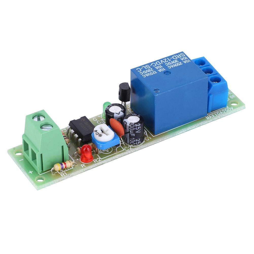 

JK02 Relay Switch Module DC12V Trigger Timer Turn Off Switch Board Module5S