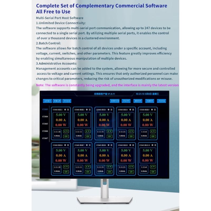 High Efficiency Solar Charging Unit Power Supply Module Adjustable Output Voltage Regulator For Laboratory Applications